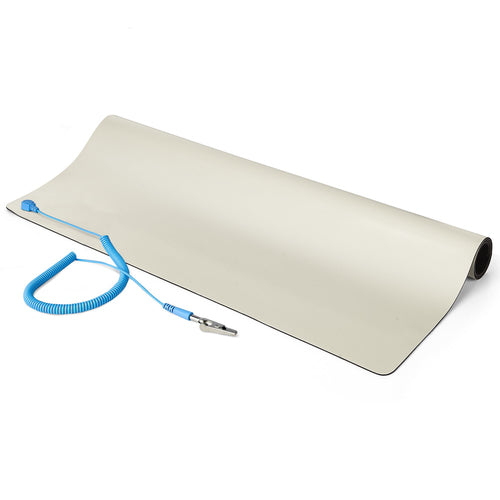 StarTech.com Alfombrilla Antiestática, Superficie Antiestática para la Reparación de Electrónicos para Mesa, con Cable d