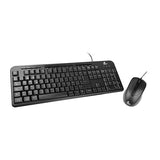 Xtech XTK-301S teclado Ratón incluido Universal USB QWERTY Español Negro, Mini, Alámbrico
