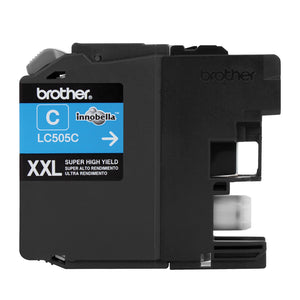 TINTA BROTHER LC505C CYAN RENDIMIENTO 1300 PAGINAS APROX. P/J100/J105