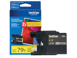 Brother LC79Y Cartucho de Tinta Tinta a base de pigmentos 1 pieza(s) 1 1200 páginas