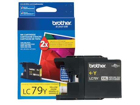 Brother LC79Y Cartucho de Tinta Tinta a base de pigmentos 1 pieza(s) 1 1200 páginas
