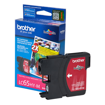 Brother LC65HYM Cartucho de Tinta Tinta a base de pigmentos Impresión por inyección de tinta 1 pieza(s) 1