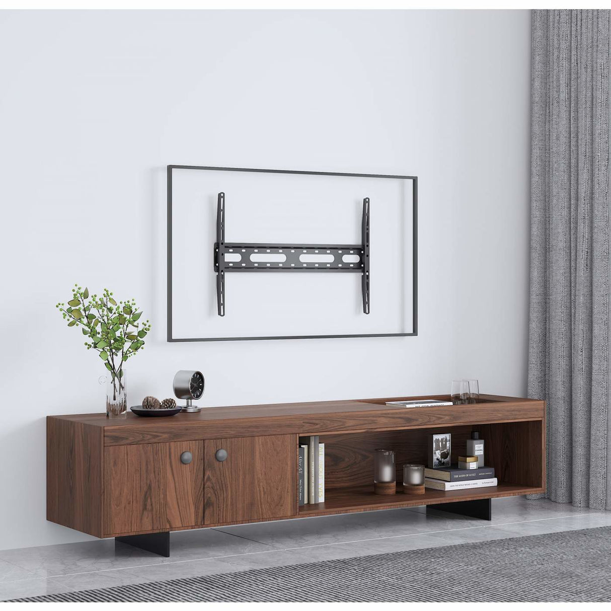 Manhattan 462273 soportes para tv 45 kg 94 cm (37") 177,8 cm (70") 200 x 200 mm