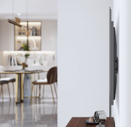 Manhattan Soporte de pared para TV/monitores (Fijo Ultrafino), pantallas 32"–55", Compatibilidad VESA: de 75x75 a 400x400 mm (verifique las dimensione