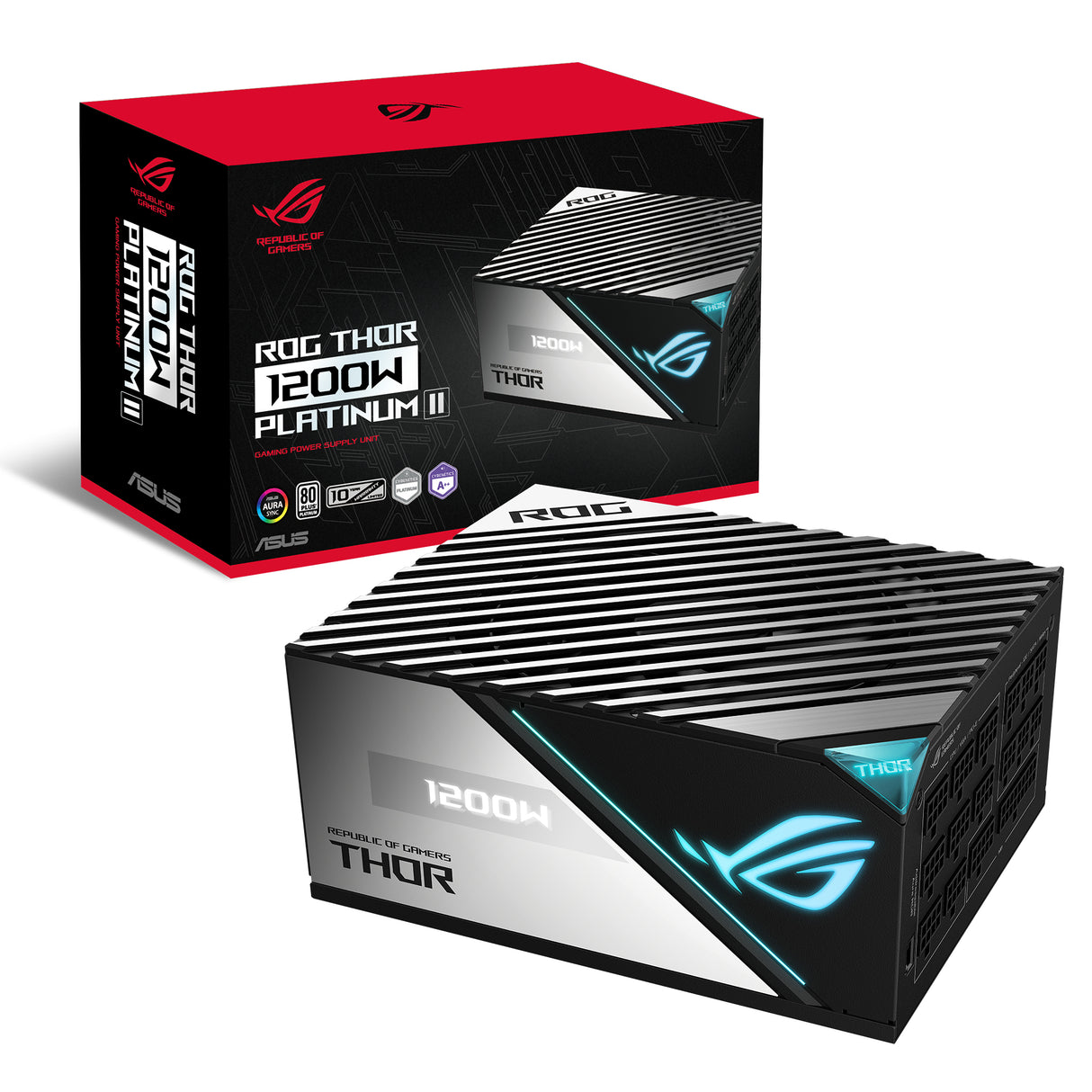 ASUS ROG THOR 1200W Platinum II unidades de fuentes de alimentación 1200 W 100 - 240 V 100 A 125 W
