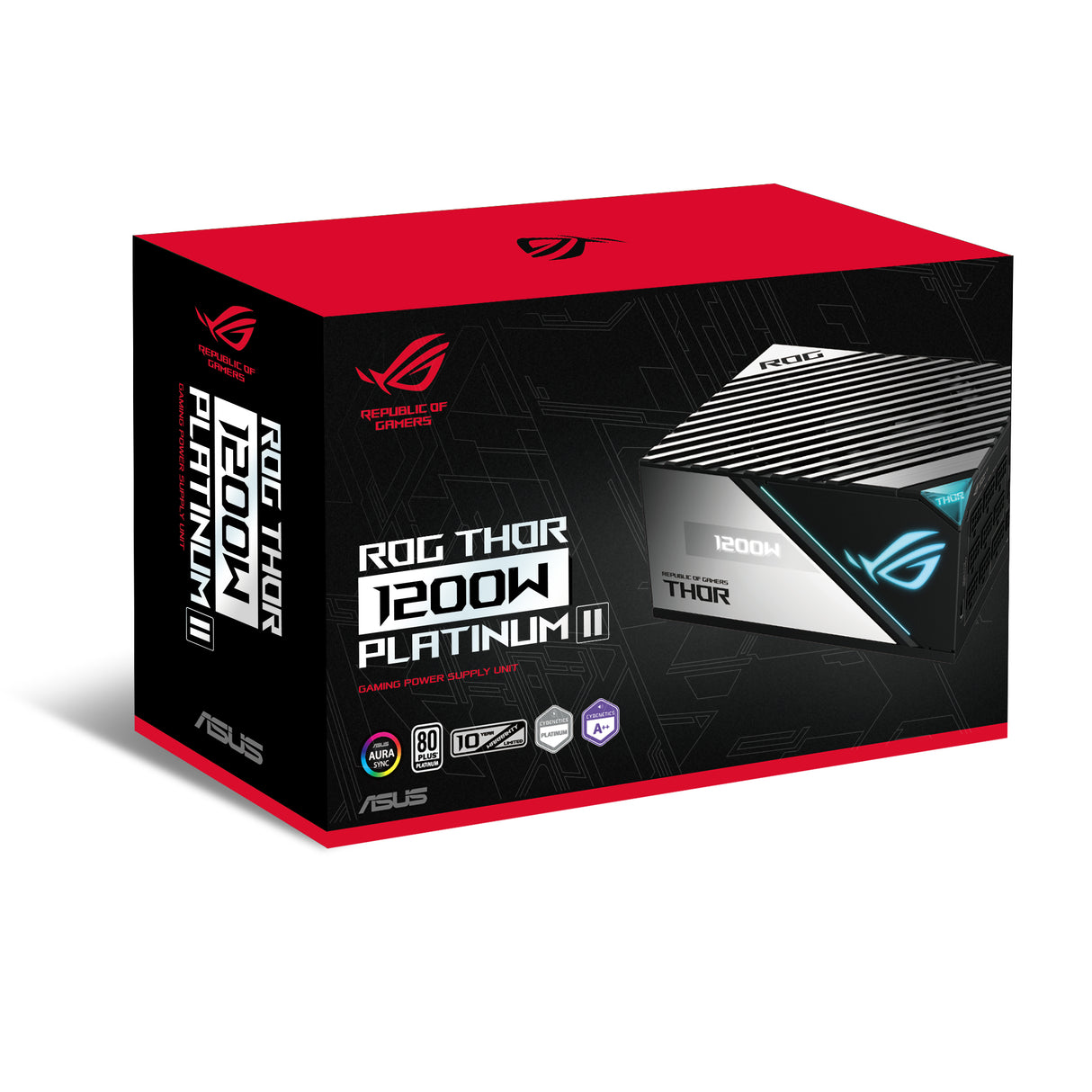 ASUS ROG THOR 1200W Platinum II unidades de fuentes de alimentación 1200 W 100 - 240 V 100 A 125 W