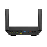 Linksys Hydra 6 router inalámbrico Gigabit Ethernet Doble banda (2,4 GHz / 5 GHz) Negro, Wi-Fi 6 (802.11ax), Router de m
