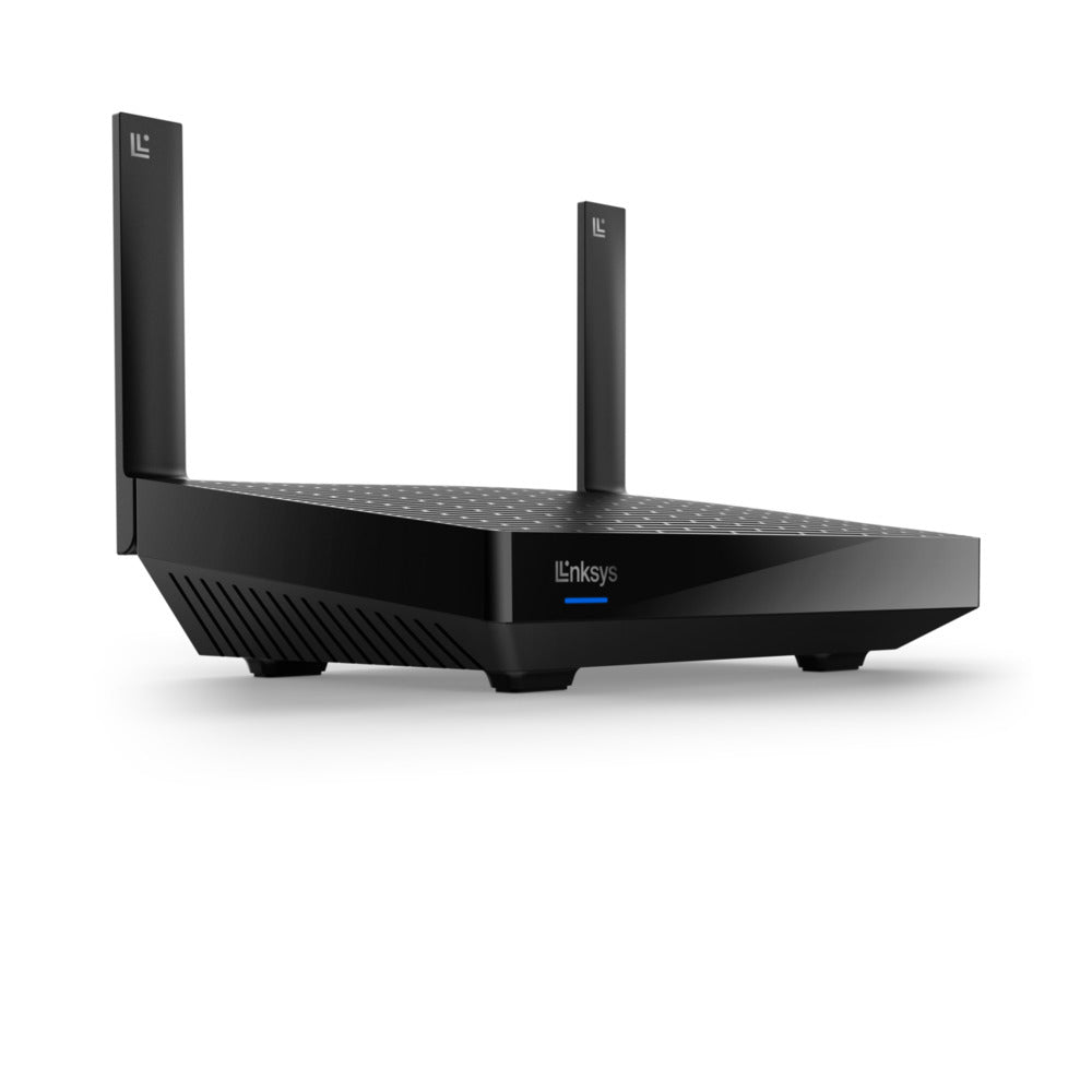 Linksys Hydra 6 router inalámbrico Gigabit Ethernet Doble banda (2,4 GHz / 5 GHz) Negro, Wi-Fi 6 (802.11ax), Router de m