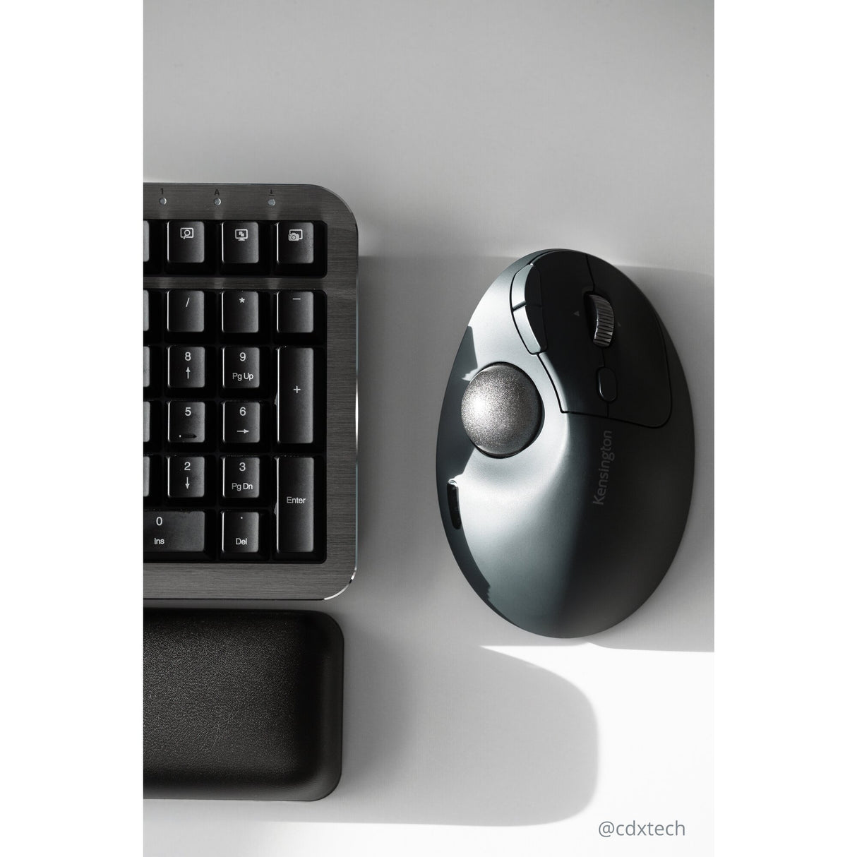 Kensington Trackball Pro Fit Ergo TB550 Ratón Inalámbrico RF Wireless + Bluetooth Si 3,4 mm