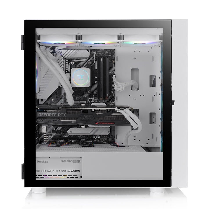 Thermaltake H570 TG ARGB Midi Tower Blanco, ATX, EATX, Micro ATX, CA-1T9-00M6WN-01