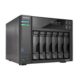 Asustor LOCKERSTOR 6 NAS Escritorio Intel® Celeron® N5105 8 GB DDR4 Unidad de disco duro ADM Negro