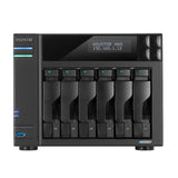 Asustor LOCKERSTOR 6 NAS Escritorio Intel® Celeron® N5105 8 GB DDR4 Unidad de disco duro ADM Negro