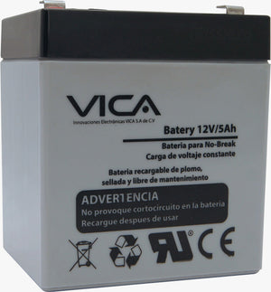 BATERIA VICA DE REMPLAZO PARA NO BREAK 12V 5AH