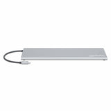Docking Station USB-C 11 en 1 Manhattan con MST para tres monitores, 4K, Gigabit Ethernet, 100W PD