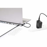 Docking Station USB-C 11 en 1 Manhattan con MST para tres monitores, 4K, Gigabit Ethernet, 100W PD
