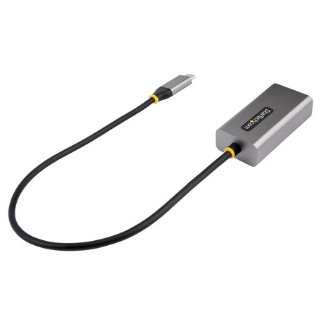 StarTech.com Adaptador USB-C a Ethernet - Adaptador USB 3.0 de Red Ethernet Gigabit 10/100/1000 Mbps - Adaptador USB Tipo C a RJ45 Ethernet - Cable de 30cm Incorporado - sin Controladores tarjetas de red Alámbrico USB Tipo C Ethernet 1