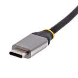 StarTech.com Adaptador USB-C a Ethernet - Adaptador USB 3.0 de Red Ethernet Gigabit 10/100/1000 Mbps - Adaptador USB Tipo C a RJ45 Ethernet - Cable de 30cm Incorporado - sin Controladores tarjetas de red Alámbrico USB Tipo C Ethernet 1