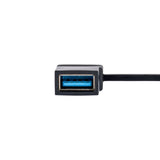 StarTech.com Adaptador de USB a HDMI Doble, USB A/C a 2 Pantallas HDMI (1x 4K30Hz, 1x 1080p), Dongle Integrado USB-A a C, Cable de 11cm, Adaptador USB 3.0 a HDMI, Windows y macOS adaptadores gráficos usb USB tipo A, USB Tipo C Macho Derecho Si