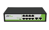ZKTeco PE082-120-C switch Fast Ethernet (10/100) Energía sobre Ethernet (PoE)