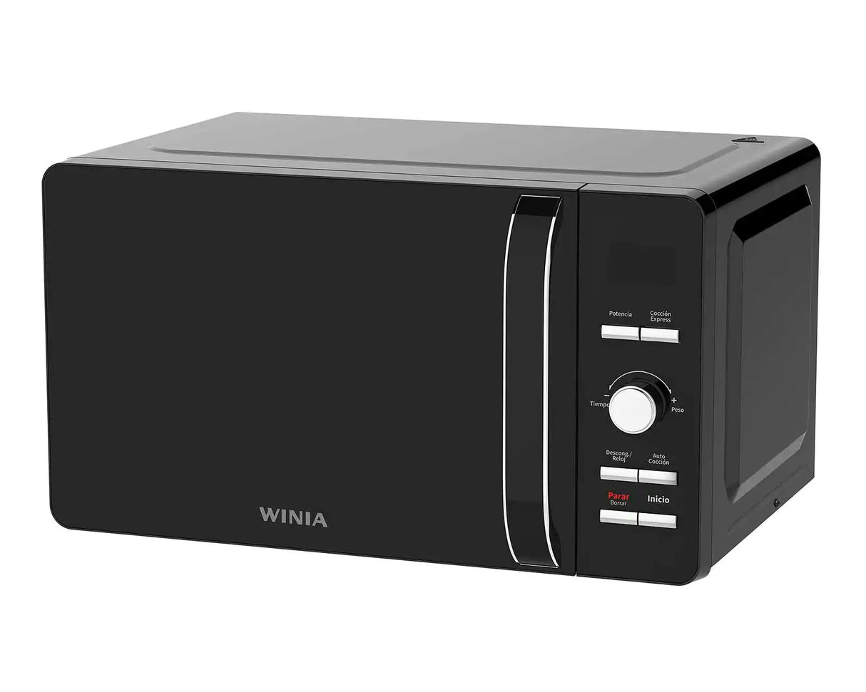 WINIA KOS-61HB microondas Negro Solo microondas Mostrador 19.8 L 700 W, Pantalla incorporada, LED