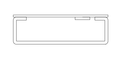 Axceze AX-E050-UC accesorio para cerraduras electromagnéticas Ménsula Aluminio