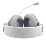 REDRAGON H260W-RGB HYLAS RGB WHITE, Auricular stereo multiplataforma, iluminación RGB, Alámbrico, Juego, 20 - 20000 Hz