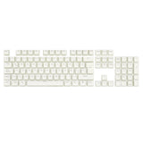 REDRAGON A130W-SP SCARAB WHITE, Keycaps de PBT tipo Pudding Blancas, Cubierta de teclado, Polibutileno tereftalato (PBT)