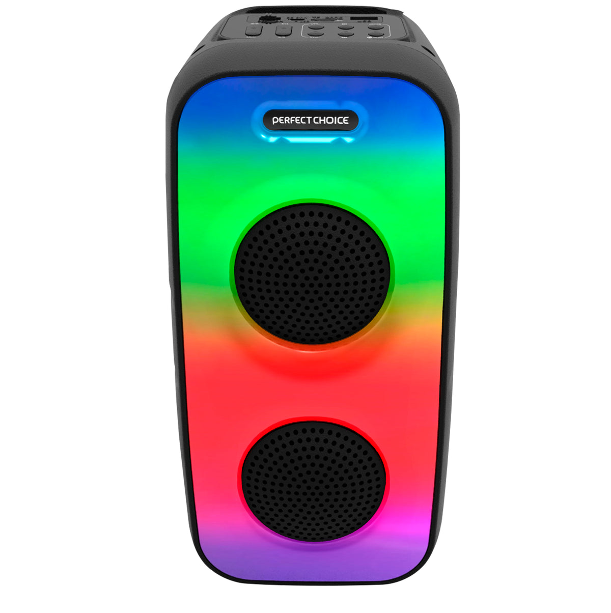Perfect Choice Bafle Inalámbrico Boreal - Negro Altavoces portátiles y de fiesta 1 2 8 W