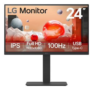 LG 24BA650 Monitor 60,5 cm (23.8") 1920 x 1080 Pixeles Full HD LED Negro