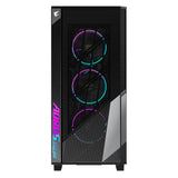 GIGABYTE GB-AC500G ST carcasas ordenador Vidrio, Plástico, Acero Midi Tower PC Negro