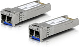Ubiquiti UACC-OM-SM-10G-D-2 red modulo transceptor Fibra óptica 10000 Mbit/s SFP+ 1310 nm