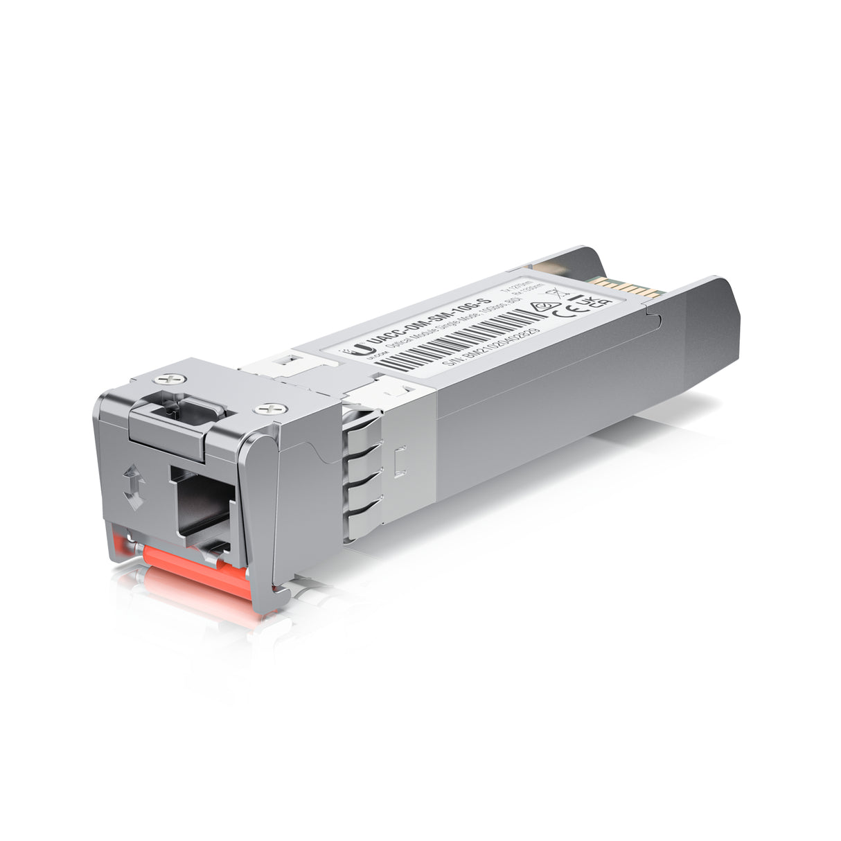 Módulo SFP monomodo UBIQUITI UACC-OM-SM-10G-S-2, 10Gbps, LC, 10km de alcance