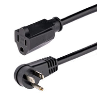 StarTech.com RFX-6F-POWER-CORD Cable Negro Macho Hembra 1,8 m