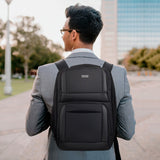 Perfect Choice PC-084785 maletín para laptop 43.2 cm (17") Mochila Negro, Tirante para hombro, 950 g