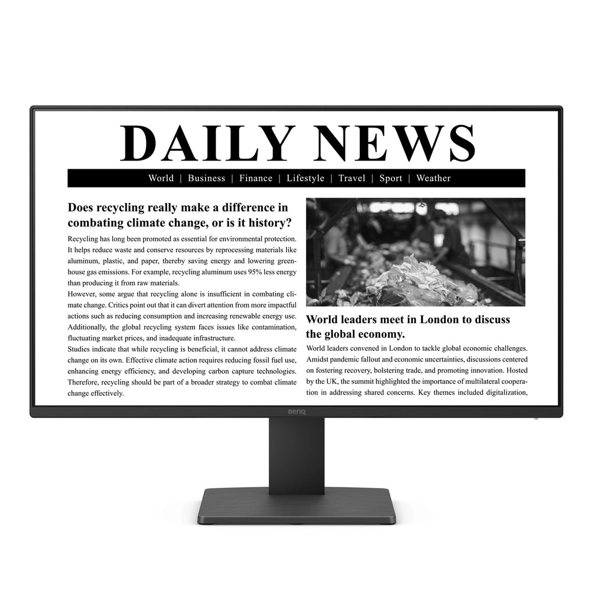 Monitores Gaming BENQ GW2491 9H.LNELJ.LBL