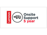 Lenovo 5 Year Onsite Support (Add-On) extensiones de la garantía Actualizasr Asistencia in situ Piezas 5 año(s)