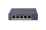 Hikvision DS-3E1505P-EI switch Gestionado Gigabit Ethernet (10/100/1000) Energía sobre Ethernet (PoE) Gris