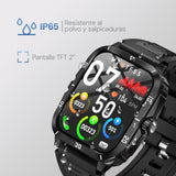STF ST-W49759 reloj inteligente y deportivo 5.11 cm (2.01") TFT Digital 240 x 296 Pixeles Pantalla táctil Negro