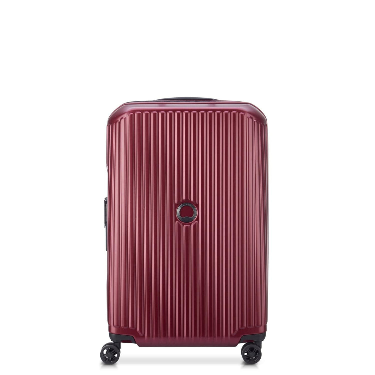 DELSEY MALETA SECURITIME ZIP RIGIDA 24 PULG ROJA