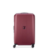 DELSEY MALETA SECURITIME ZIP RIGIDA 24 PULG ROJA