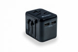Verbatim 49543 adaptador de enchufe eléctrico Universal Negro