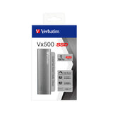 Verbatim Vx500 unidades externas de estado sólido 1 GB 500 MB/s 440 MB/s USB Tipo C