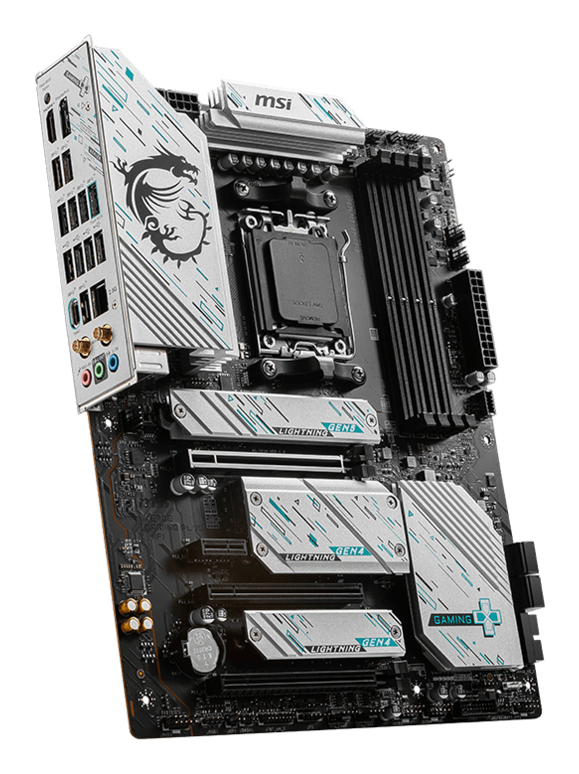 MSI X670E GAMING PLUS WIFI placas base AMD Zócalo AM5 DDR5-SDRAM 4