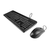 Vorago KM-107 teclado Ratón incluido Universal USB Español Negro