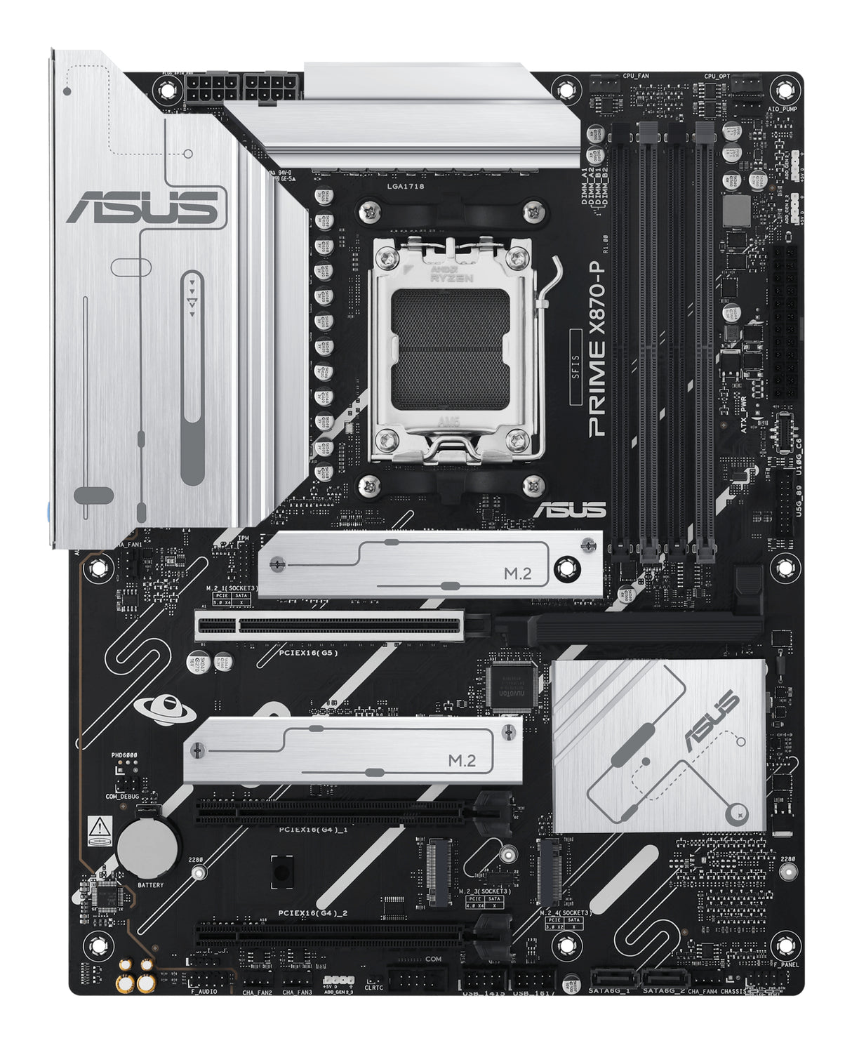 ASUS Prime X870-P WIFI placas base AMD Zócalo AM5 Zócalo AM5 DDR5-SDRAM