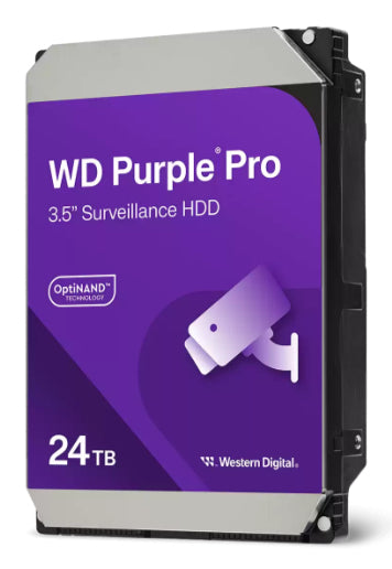 Western Digital Purple Pro WD241PURP disco duro interno 24 TB 7200 RPM 512 MB 3.5" SATA