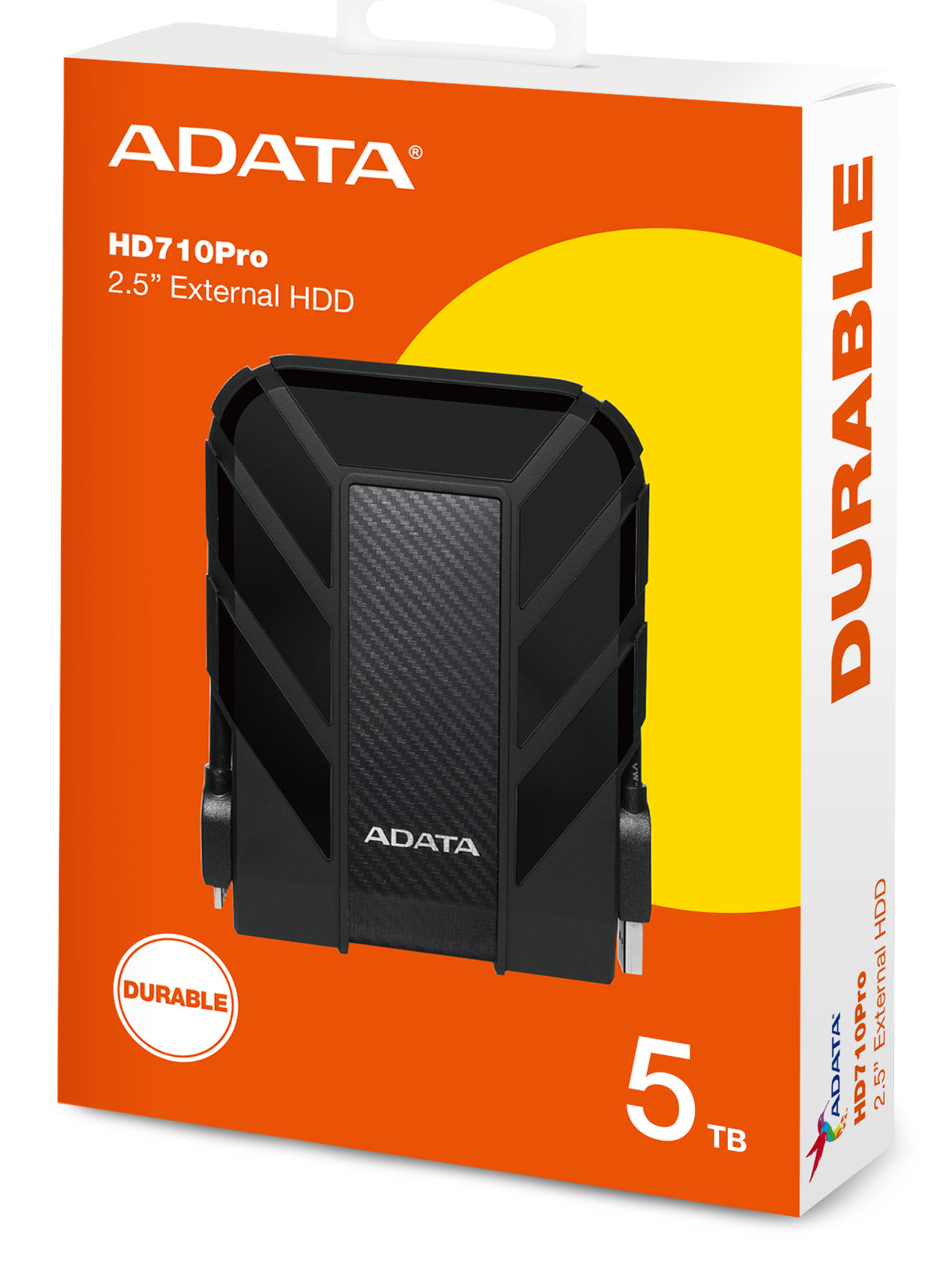 ADATA HD710 Pro discos duros externos 5 GB Unidad de disco duro 3.2 Gen 1 (3.1 Gen 1) Negro