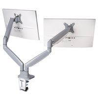 Kensington Brazo SmartFit de altura ajustable con un toque para dos monitores Monitor