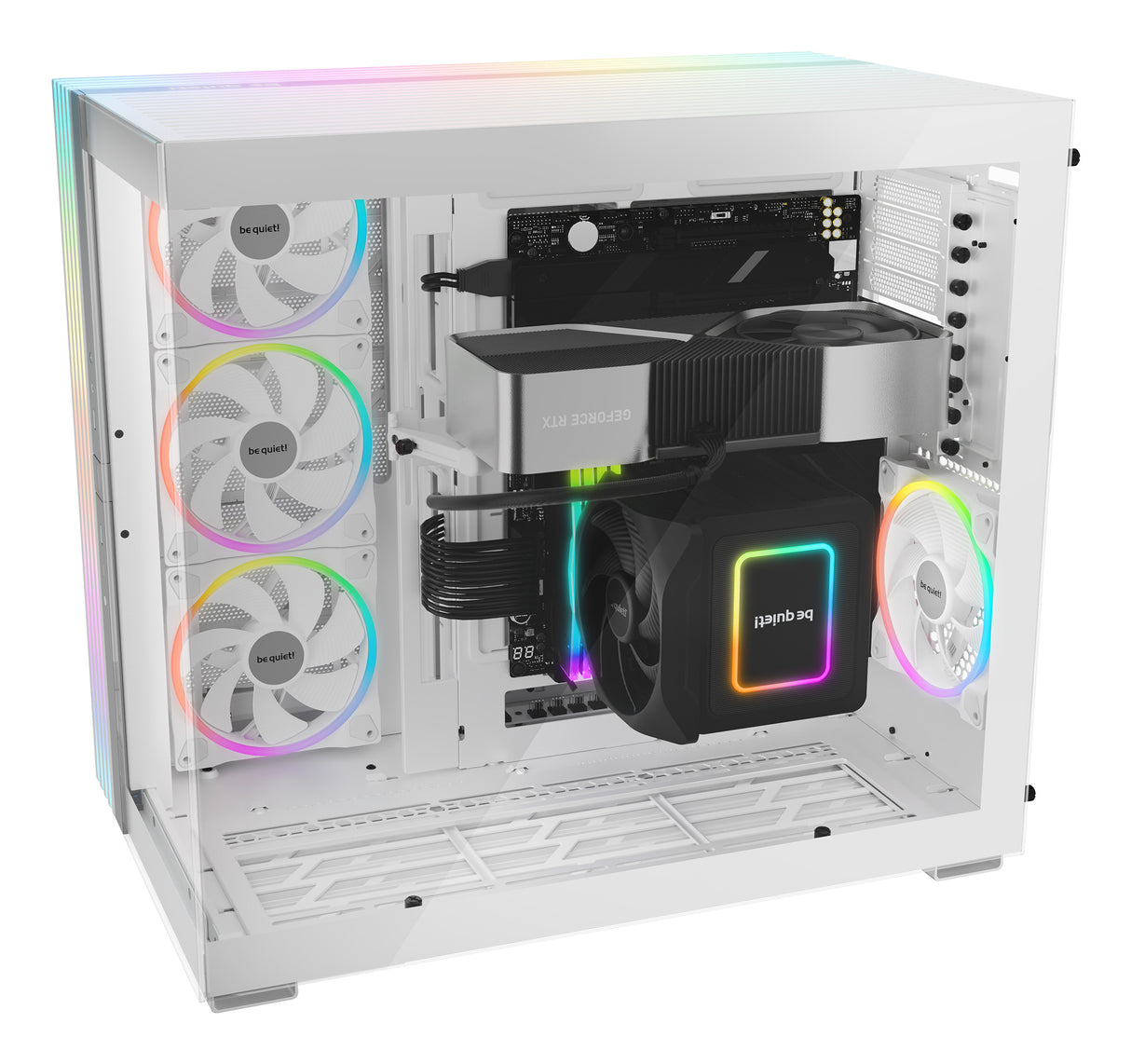 be quiet! LIGHT BASE 900 DX White carcasas ordenador Full Tower PC Blanco 1