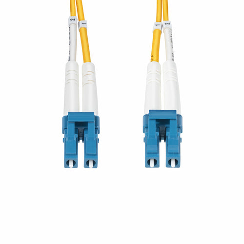 StarTech.com Cable de Fibra Óptica Dúplex LC a LC (UPC) OS2 Monomodo de 40m - 9/125µm - 100G - Resistente a Dobleces - L